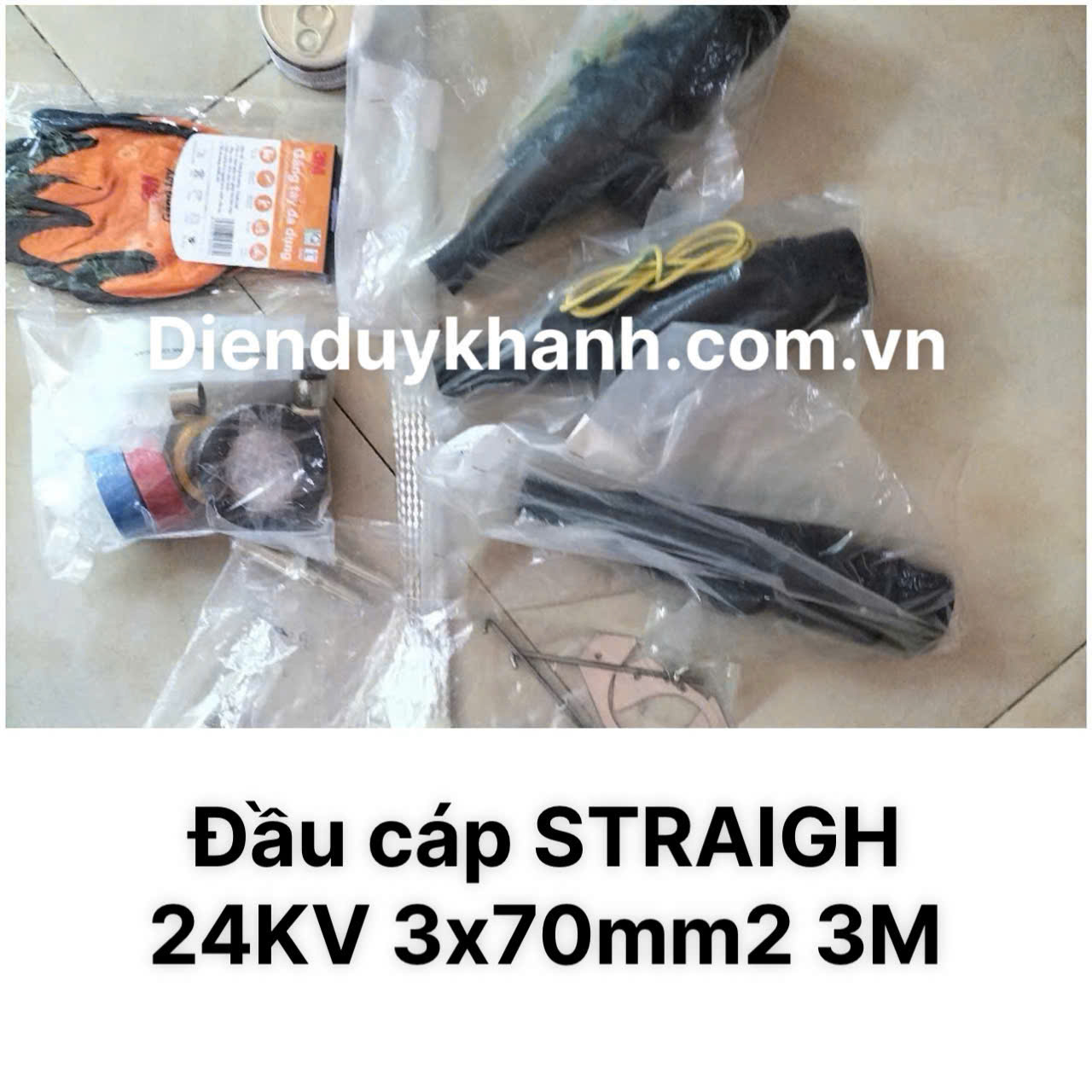 ĐẦU CÁP STRAIGH 24kV 3x1Cx70 (3x70mm2) 3M CHÍNH HÃNG GIÁ RẺ